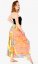 Dlouhá sukně Batik oranžová - Velikost: M