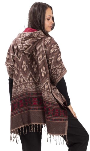 Pončo RIVAN hnědé II.