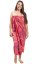 Sarong BALI BATIK czerwony V.
