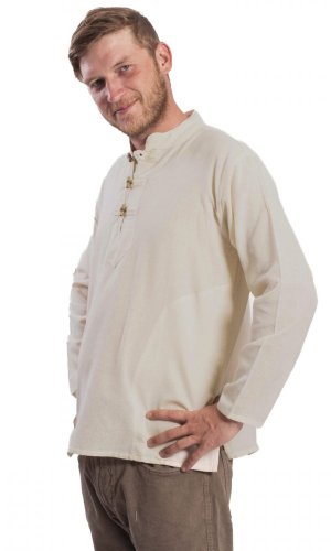 Košile Nepál / ETNO KURTA natur