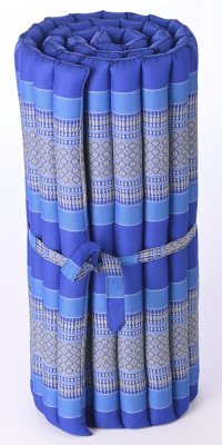 Futon rolovacie modrý šírka 80cm