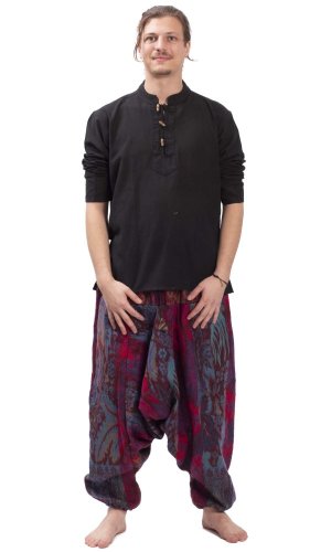 Ciepłe szarawary / Spodnie haremki JUNGLE II.