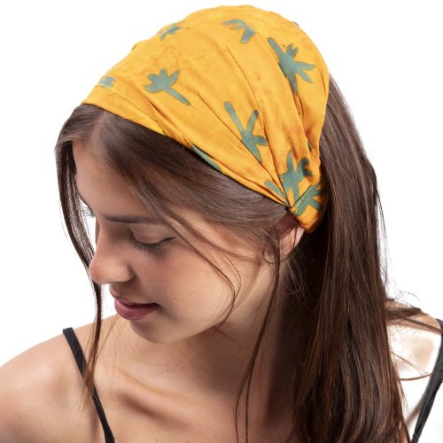 Čelenka BALI BATIK oranžová III.