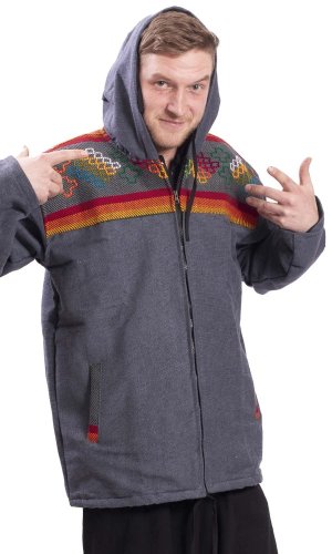 Ciepła kurtka męska VIKRAM szara V.