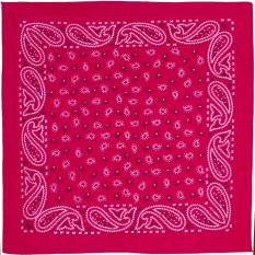 BANDANA šátek růžový