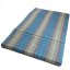 Futon skladací Comfort šedo-modrý 120 cm