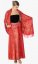 Dlouhá sarongová sukně červená - Velikost: XL