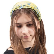 Čelenka BALI BATIK svetlo zelená XI.
