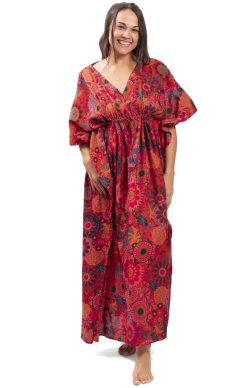 Kaftan AMARA czerwony I.