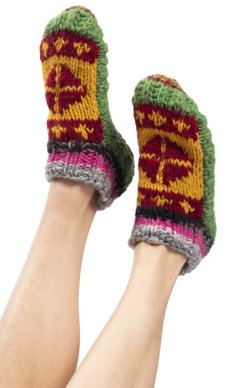 Dziergane kapcie XXIII.