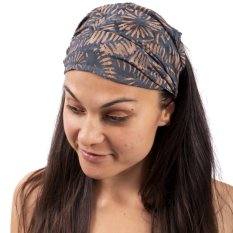 Čelenka BALI BATIK šedá IV.