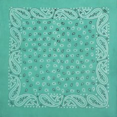 BANDANA PALLAV šátek zelený IV.