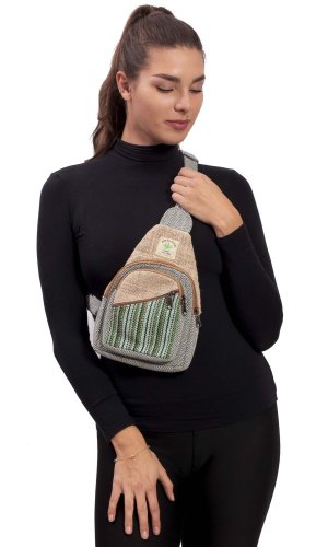 Batoh AMIT CROSSBODY zelená