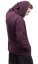 Bluza unisex z kapturem RAHUL ciemny fiolet - Rozmiar: XL
