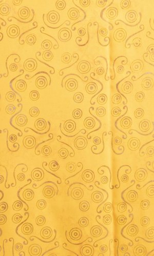 Sarong BALI BATIK żółty XII.