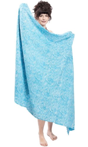 Sarong BALI BATIK niebieski X.