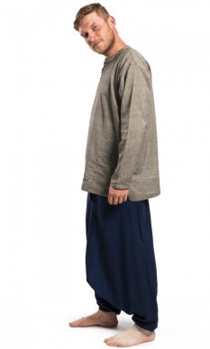 Harémové kalhoty / Sultánky tmavě modré