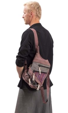 Batoh ETNO multipocket svetlá VIII.