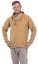 Bluza unisex z kapturem RAHUL WAFLAR ochra