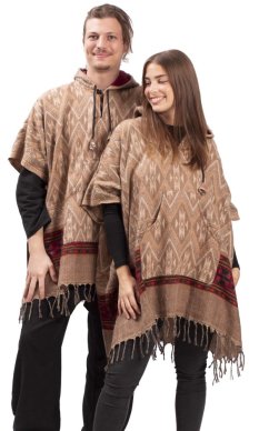 Pončo RIVAN béžové