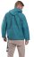 Bluza unisex z kapturem RAHUL turkusowa - Rozmiar: 2XL