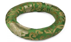 Vankúšik pod tibetskú misu ø 20 cm zelený (vhodný na misu s priemerom cca 25 cm a viac)