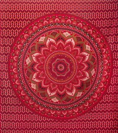 Mandala veľká RAGA červená II.