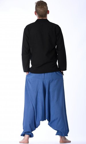 Harémové nohavice / Sultánky CLASSIC modré