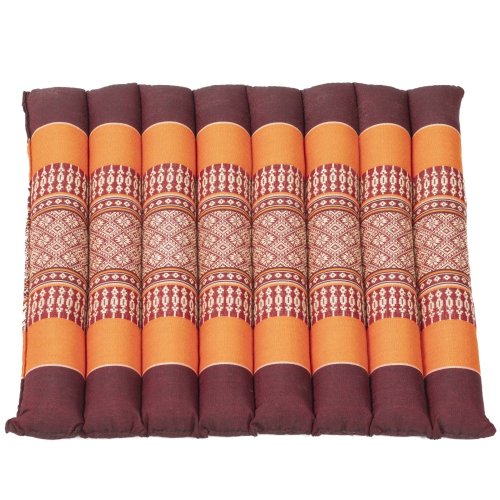 Meditační podsedák CLASSIC oranžovo-vínový II.