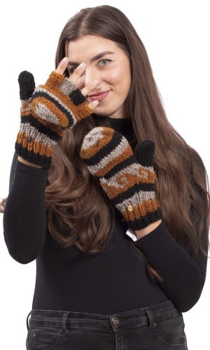 Vlněné převlékací rukavice XX.