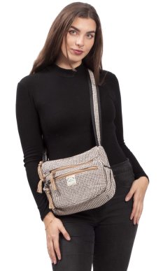 Torba JHOOLA czarno-biała III.