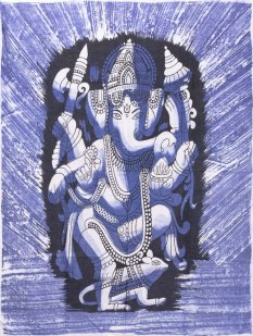 Látkový obrázek GANESHA IX.