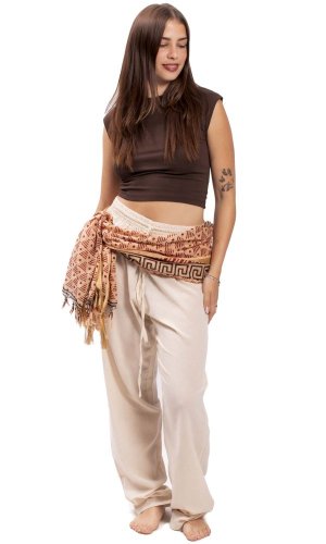 Sarong / šátek JALA / bordó ornament III.