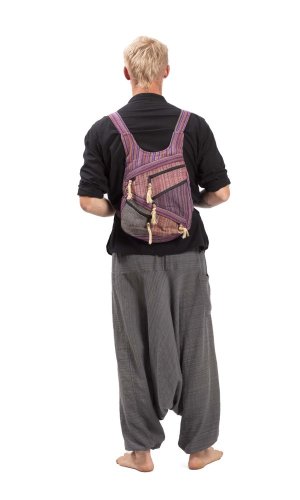 Batoh ETNO multipocket fialová II.