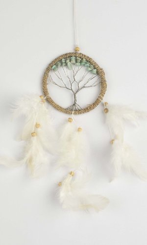 Łapacz snów TREE turkus/ długość 25 cm