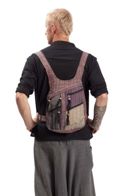 Batoh ETNO multipocket svetlá XI.