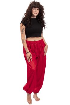 Dámske nohavice HAVA červené