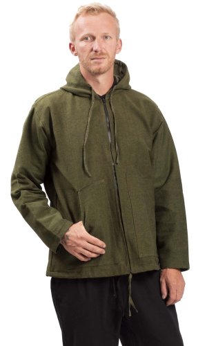 Bunda s kapucí NEPA zelená