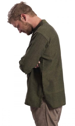 Koszula indyjska / ETNO KURTA army zielona