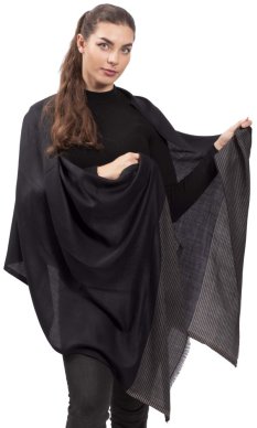 Pashmina NILAM / czarna