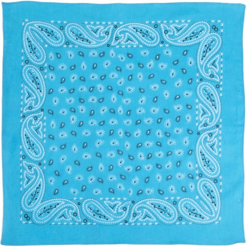 BANDANA PALLAV šátek světle modrý V.