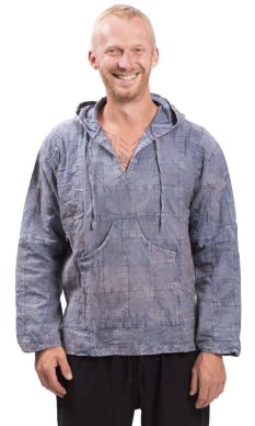 Košile KAPURI šedá I.