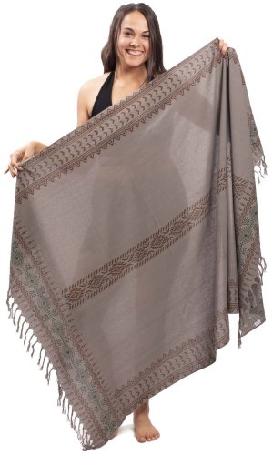 Sarong TARANG hnědý I.
