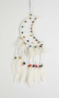 Lapač snů MOON multicolor/ délka 38cm