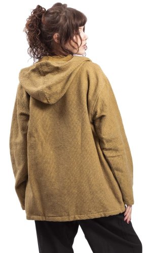 Bunda s kapucí NEPA okrová