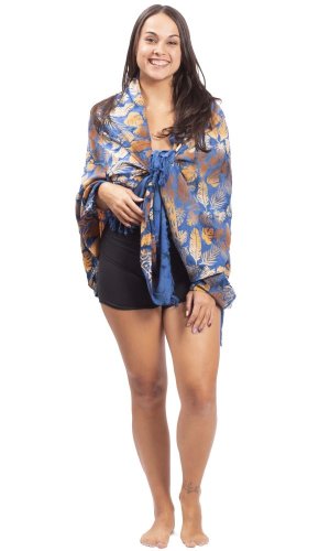 Sarong BALI BATIK niebieski XXVII.