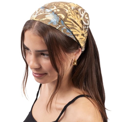 Čelenka BALI BATIK hnědá II.
