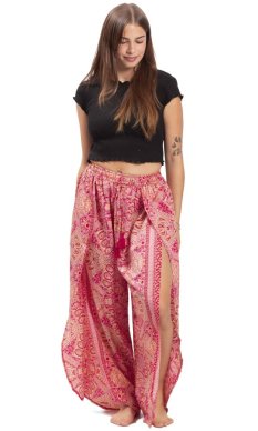 Nohavice SAMAIRA ružové I.