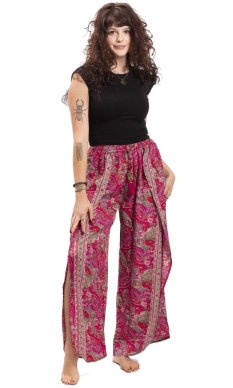 Nohavice SAMAIRA ružové IV.