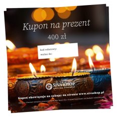 Elektroniczny kupon na prezent / 400 zł
